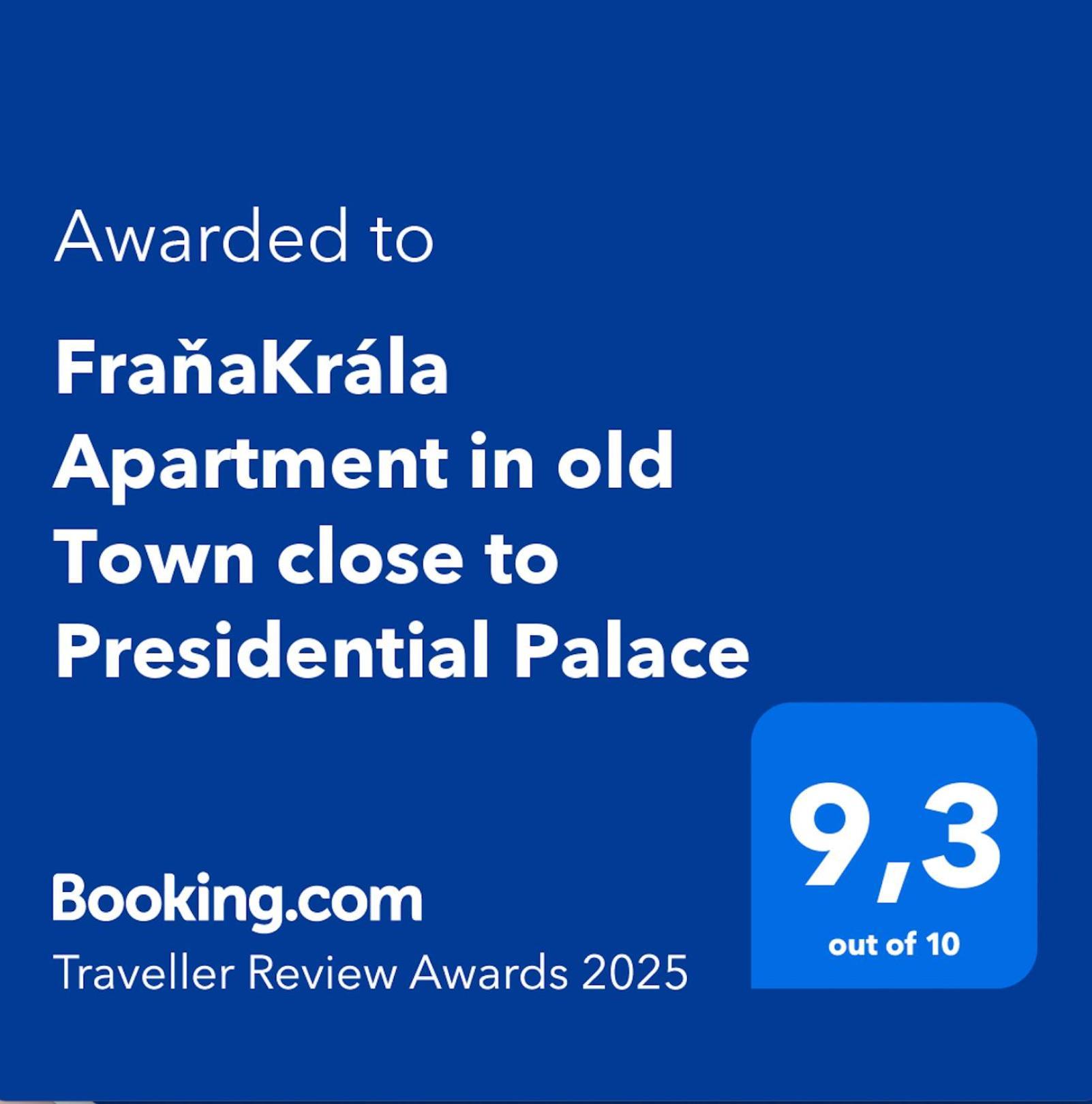 Franakrala Apartment In Old Town Close To Presidential Palace براتسيلافا المظهر الخارجي الصورة
